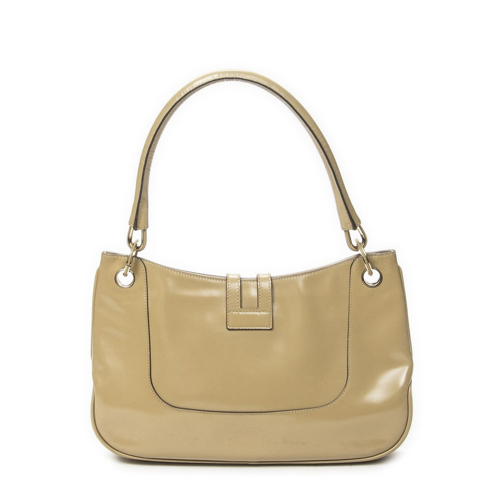Gucci Vintage Jackie Beige Smooth Calfskin Messenger — view 5