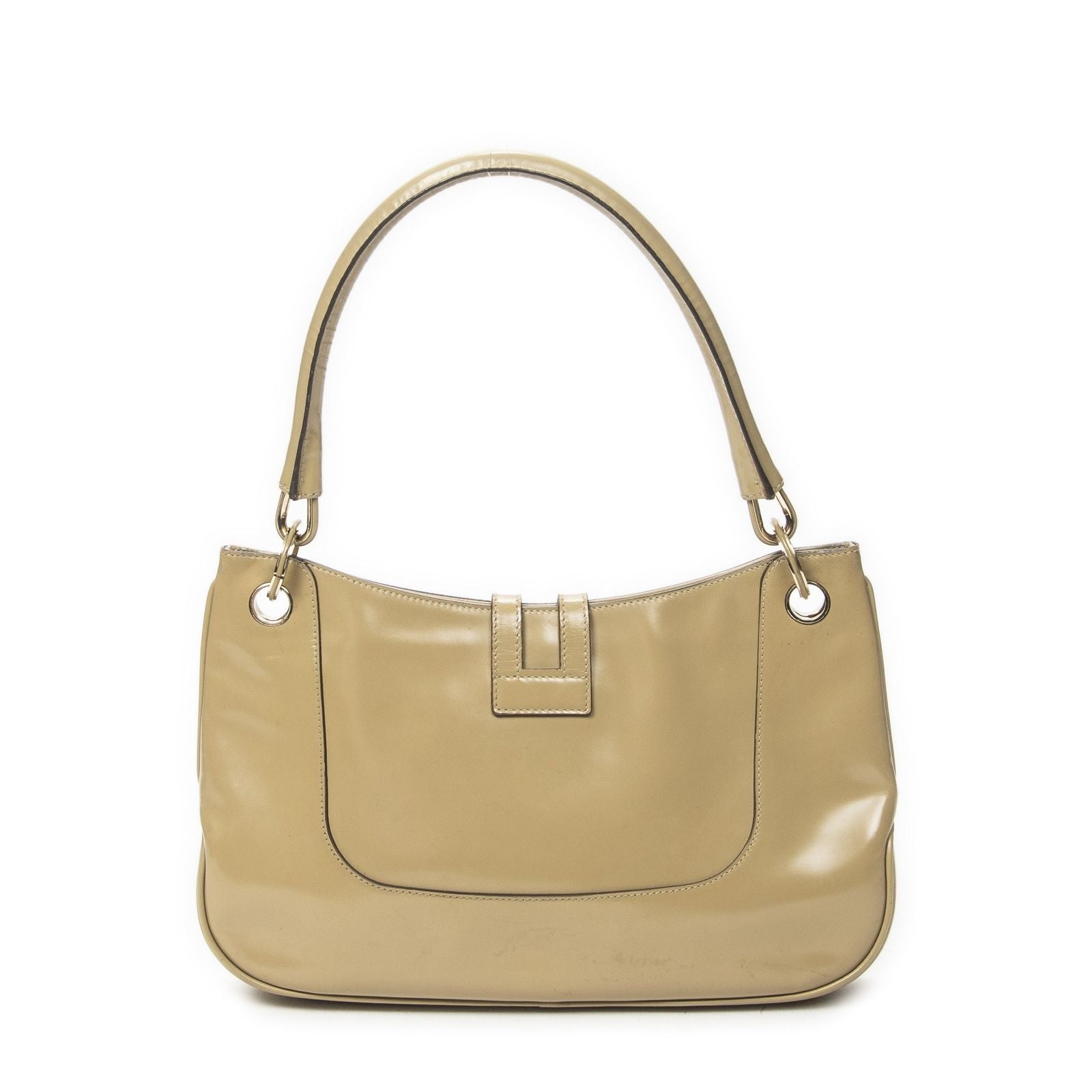 Gucci Vintage Jackie Beige Smooth Calfskin Messenger — view 5