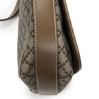 Gucci Small Flap Crossbody Beige Brown Print Canvas — view 7