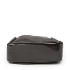 Gucci Top Handle Bamboo Satchel Dark Brown Nylon Canvas — view 6