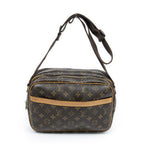 Louis Vuitton Reporter Brown Monogram Canvas Messenger