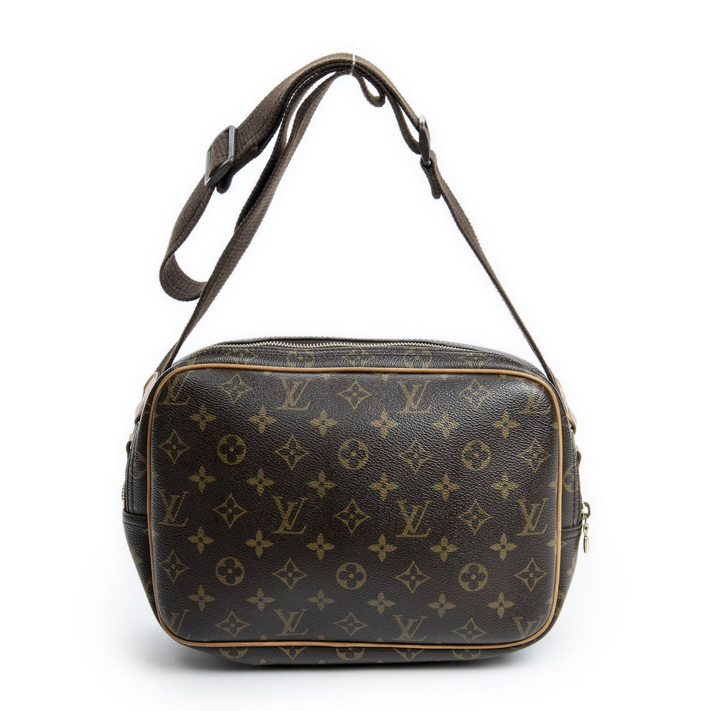 Louis Vuitton Reporter Brown Monogram Canvas Messenger — view 5