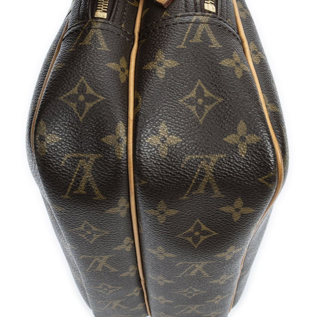 Louis Vuitton Reporter Brown Monogram Canvas Messenger — view 7