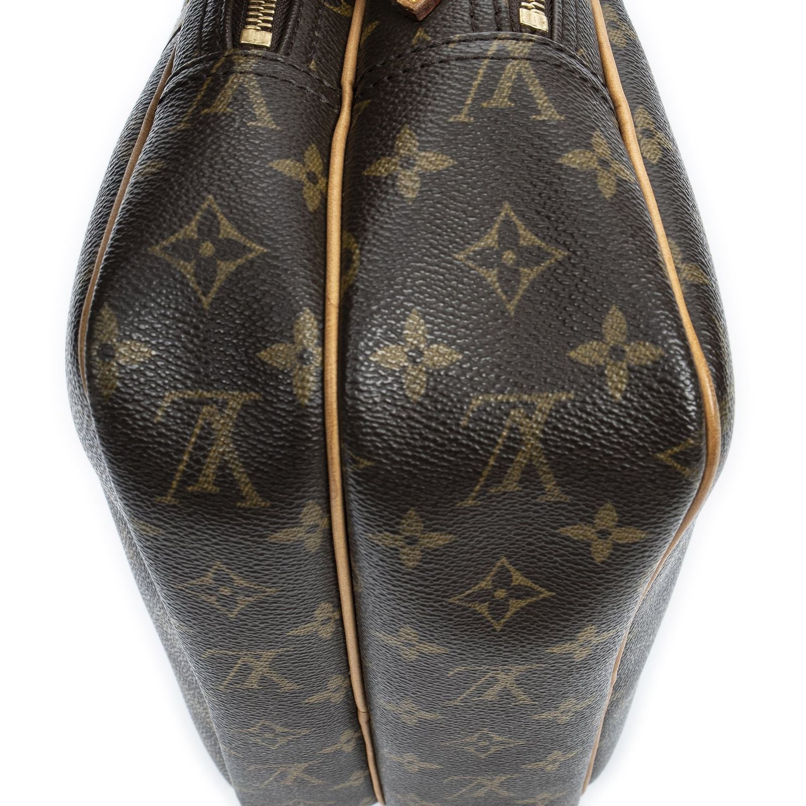 Louis Vuitton Reporter Brown Monogram Canvas Messenger — view 7