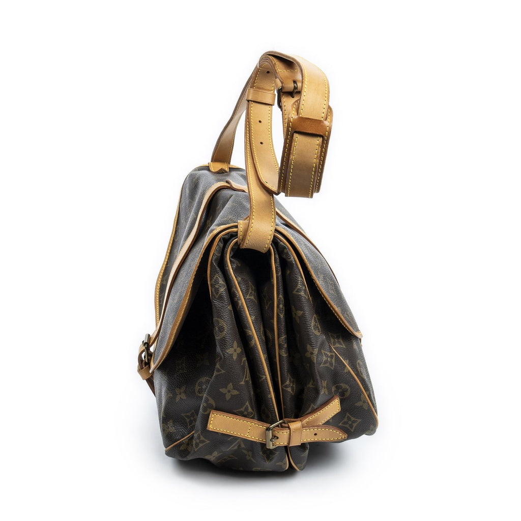 Louis Vuitton Saumur Brown Monogram Canvas — view 3