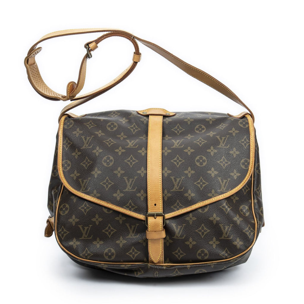 Louis Vuitton Saumur Brown Monogram Canvas — view 5