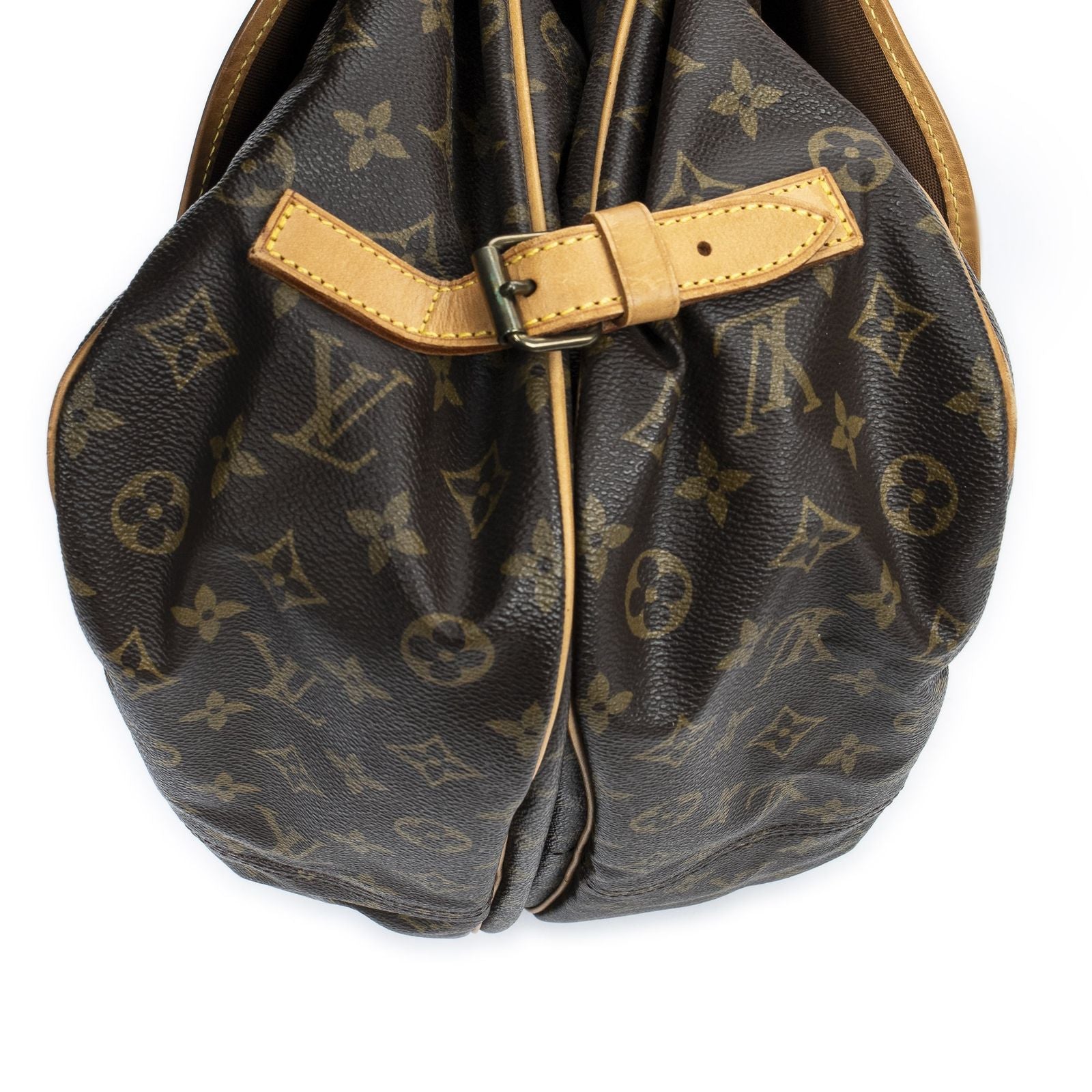 Louis Vuitton Saumur Brown Monogram Canvas — view 8