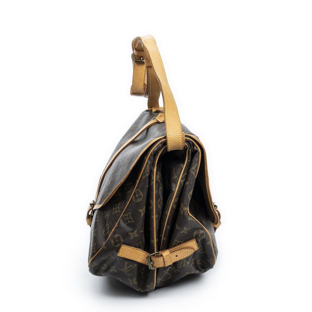 Louis Vuitton Saumur Brown Monogram Canvas — view 4