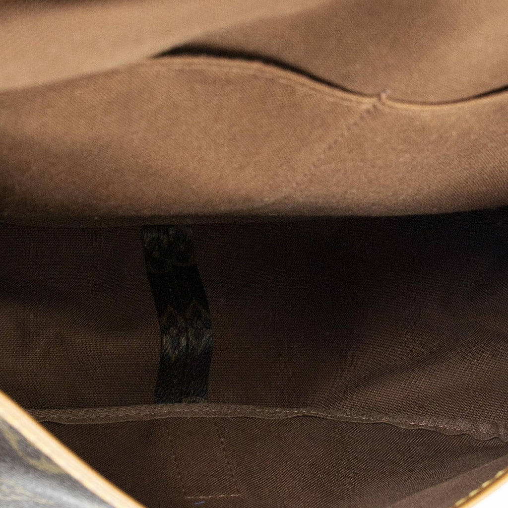 Louis Vuitton Saumur Brown Monogram Canvas — view 9
