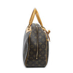 Louis Vuitton Deauville Brown Monogram Canvas Handbag — view 4