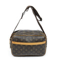 Louis Vuitton Reporter Brown Monogram Canvas Messenger