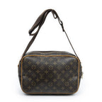 Louis Vuitton Reporter Brown Monogram Canvas Messenger — view 5