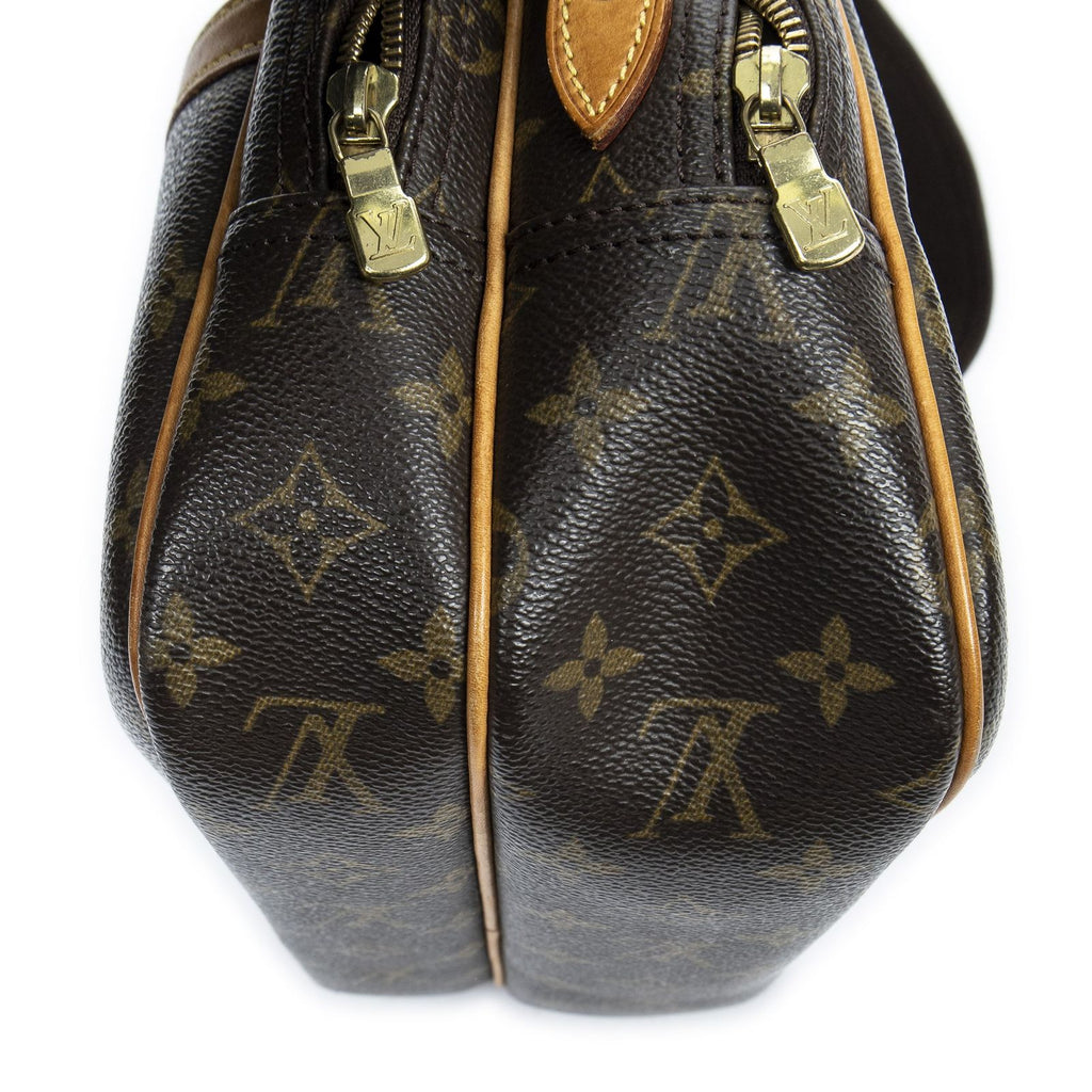Louis Vuitton Reporter Brown Monogram Canvas Messenger — view 8