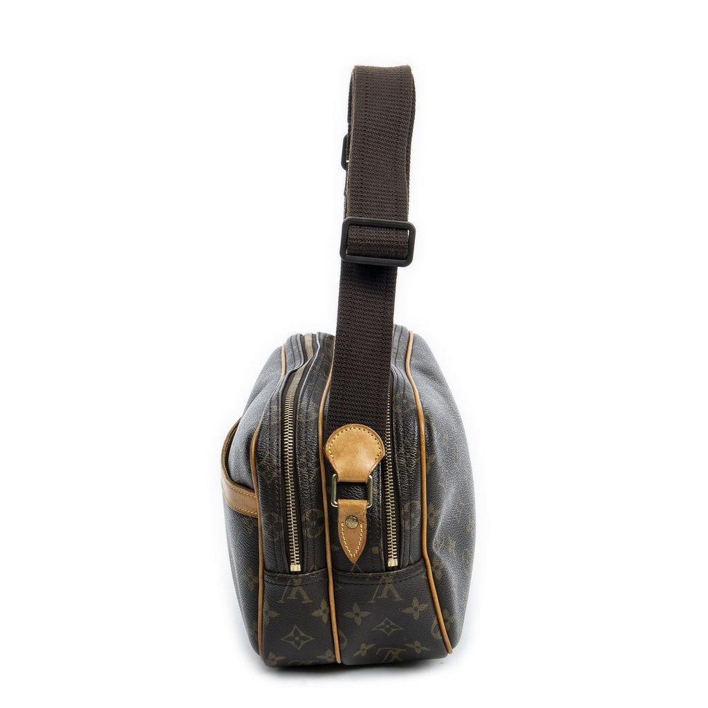Louis Vuitton Reporter Brown Monogram Canvas Messenger — view 3