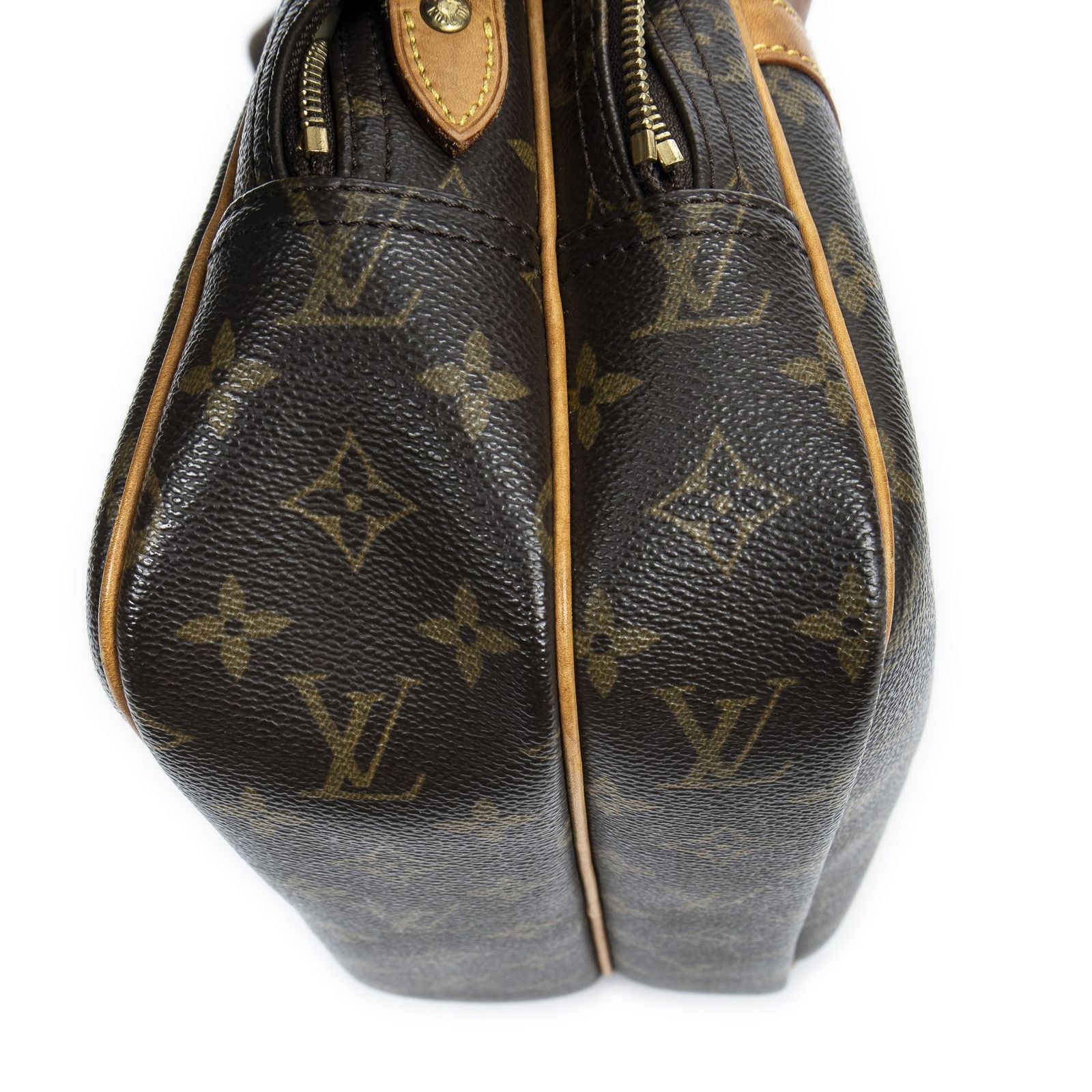 Louis Vuitton Reporter Brown Monogram Canvas Messenger — view 7