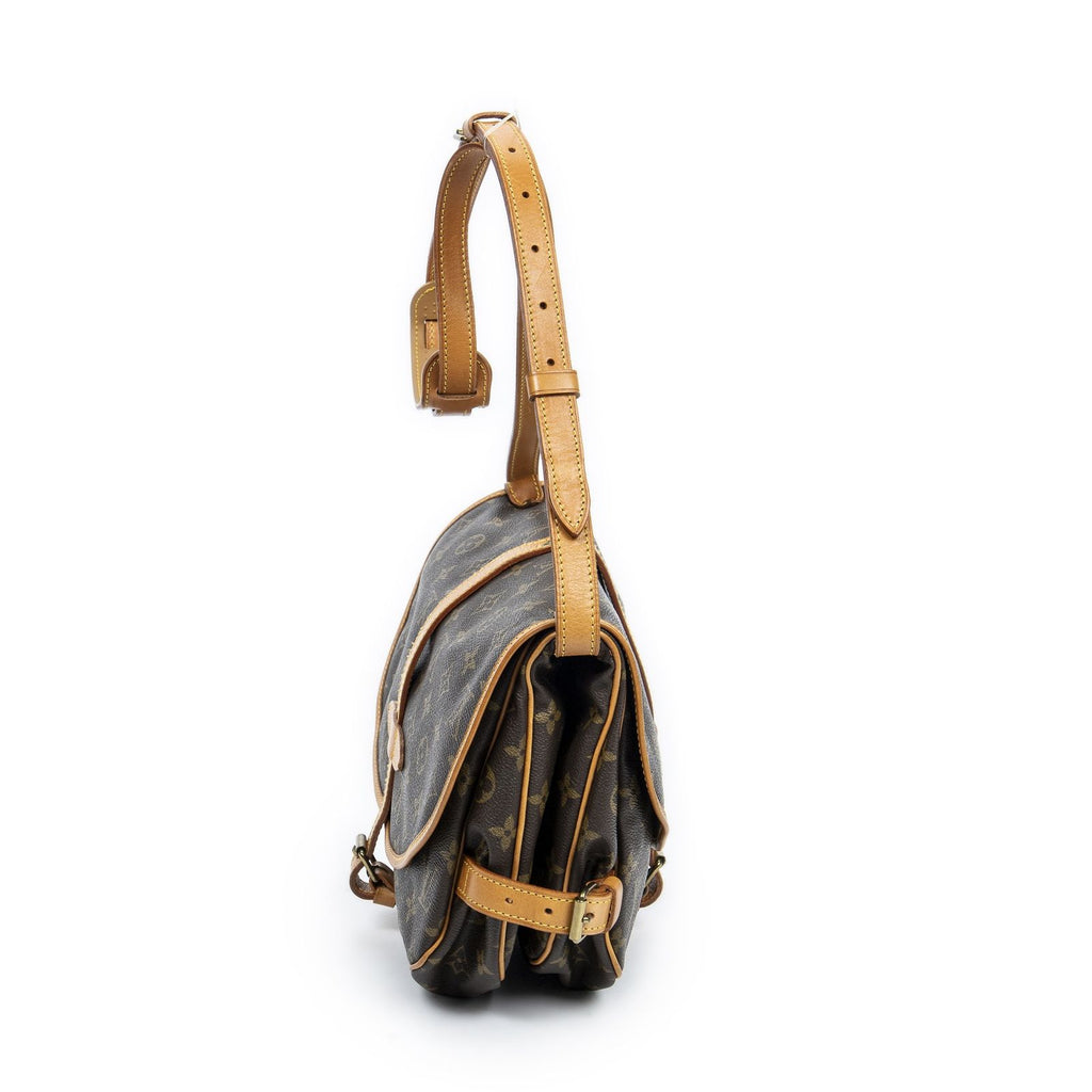 Louis Vuitton Saumur Brown Monogram Canvas — view 4