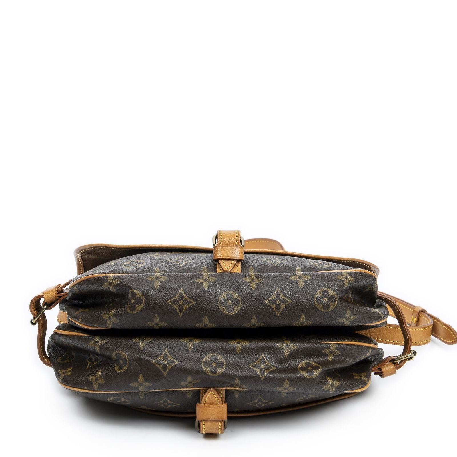 Louis Vuitton Saumur Brown Monogram Canvas — view 6