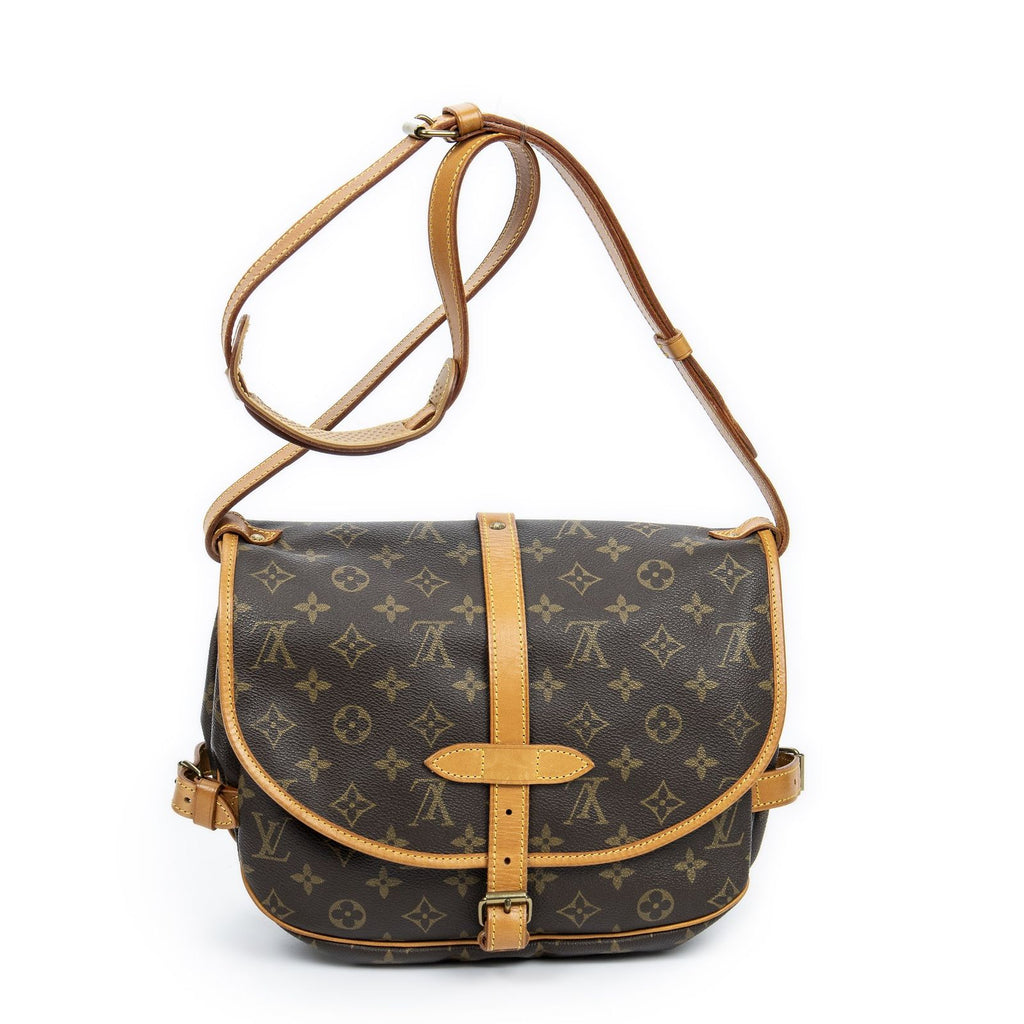 Louis Vuitton Saumur Brown Monogram Canvas — view 5