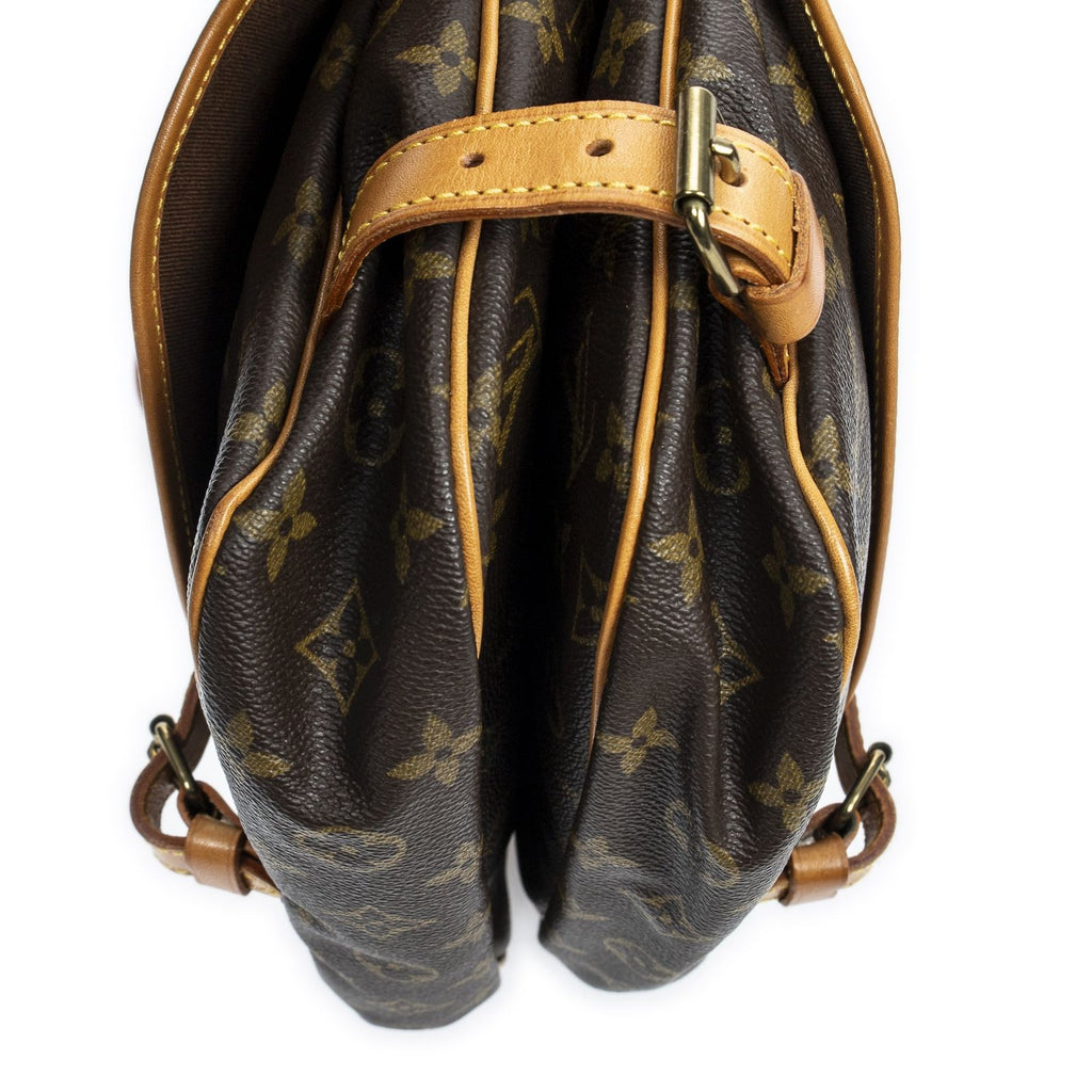 Louis Vuitton Saumur Brown Monogram Canvas — view 7
