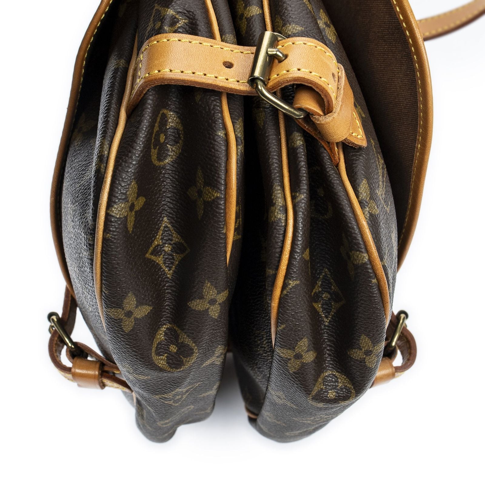 Louis Vuitton Saumur Brown Monogram Canvas — view 8