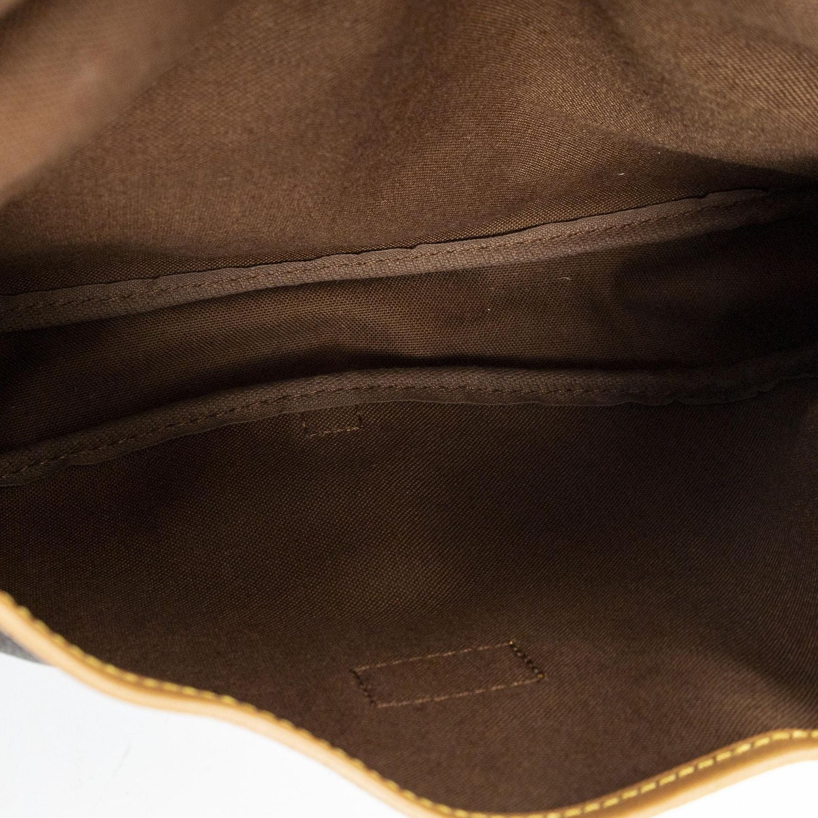 Louis Vuitton Saumur Brown Monogram Canvas — view 9