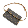 Louis Vuitton Pochette Florentine Brown Monogram Canvas Handbag