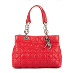 Dior Soft Tote Red Cannage Leather