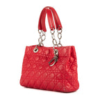 Dior Soft Tote Red Cannage Leather — view 2