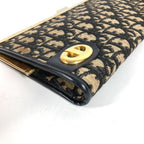 Dior Clutch Trotter Leather Canvas Navy — view 4