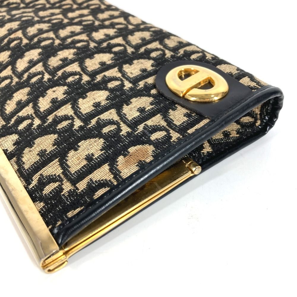 Dior Clutch Trotter Leather Canvas Navy — view 3
