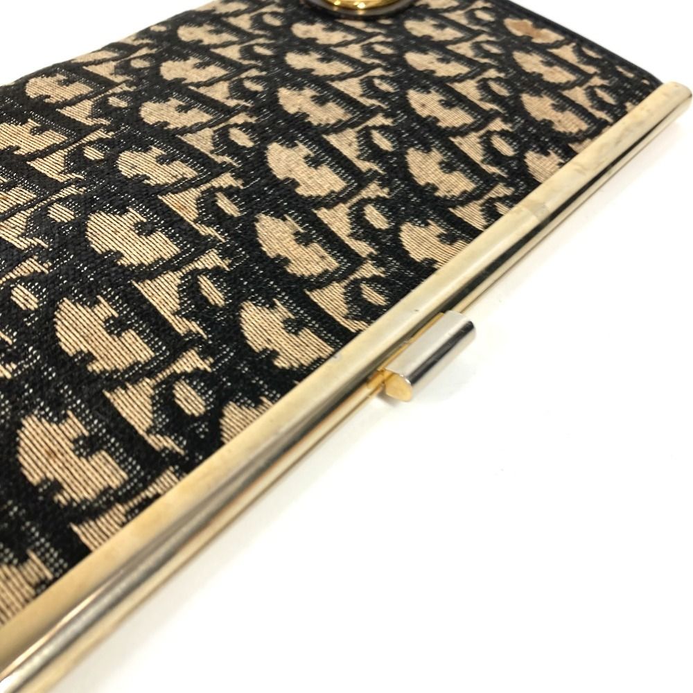 Dior Clutch Trotter Leather Canvas Navy — view 7