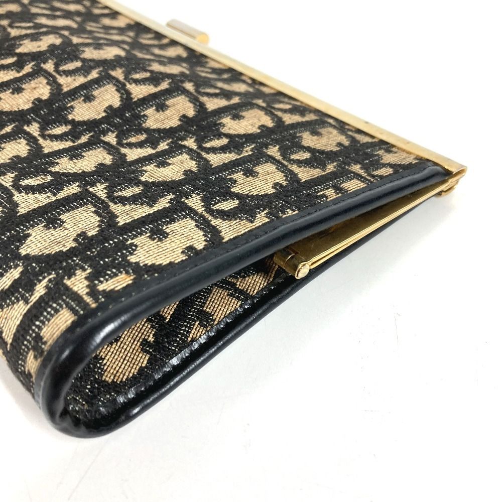Dior Clutch Trotter Leather Canvas Navy — view 6