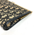 Dior Clutch Trotter Leather Canvas Navy — view 6