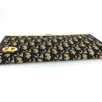 Dior Clutch Trotter Leather Canvas Navy — view 5