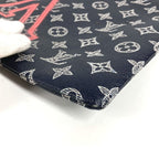 Louis Vuitton Clutch Pochette Apollo Monogram Canvas Navy — view 6
