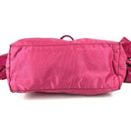 Prada Shoulder Bag Logo Ribbon Nylon Pink — view 5