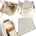 Hermes Shoulder Bag Mother's Cotton Beige — view 8