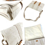 Hermes Shoulder Bag Mother's Cotton Beige — view 7