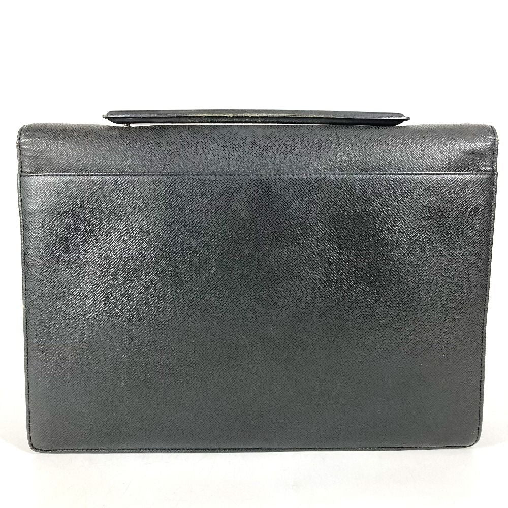 Louis Vuitton Business Bag Angara Taiga Leather Ardoise Black — view 2