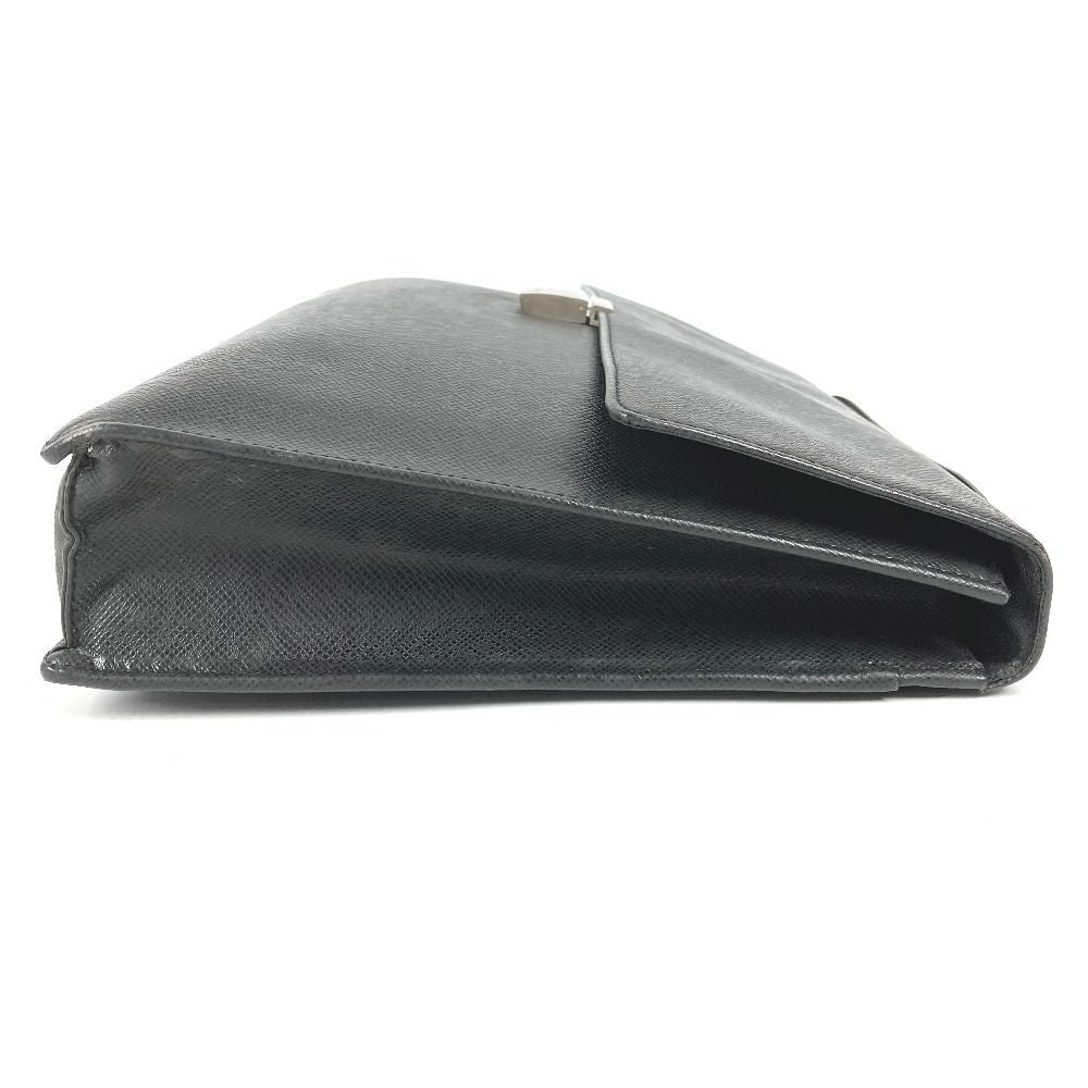 Louis Vuitton Business Bag Angara Taiga Leather Ardoise Black — view 3