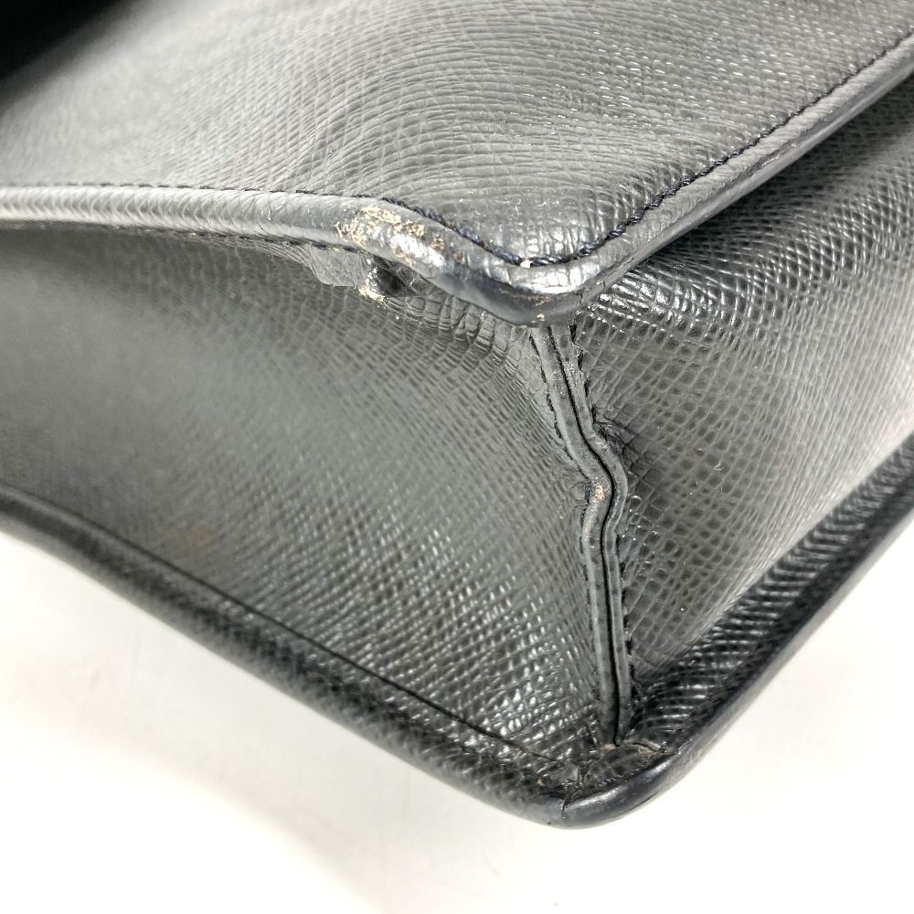 Louis Vuitton Business Bag Angara Taiga Leather Ardoise Black — view 6
