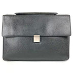 Louis Vuitton Business Bag Angara Taiga Leather Ardoise Black