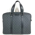 Gucci Business Bag GG Supreme Logo Canvas Black