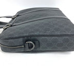Gucci Business Bag GG Supreme Logo Canvas Black — view 3