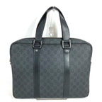 Gucci Business Bag GG Supreme Logo Canvas Black — view 2