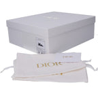 Dior Act Lambskin Metal Logo Back Strap Flat Sandals — view 9