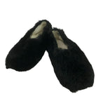 Celine Flat Shoes 35 Black Shearling — view 2