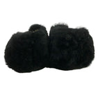 Celine Flat Shoes 35 Black Shearling — view 3