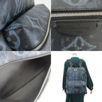 Louis Vuitton Backpack Discovery Limited Collection Monogram Pastel Noir Gray — view 9