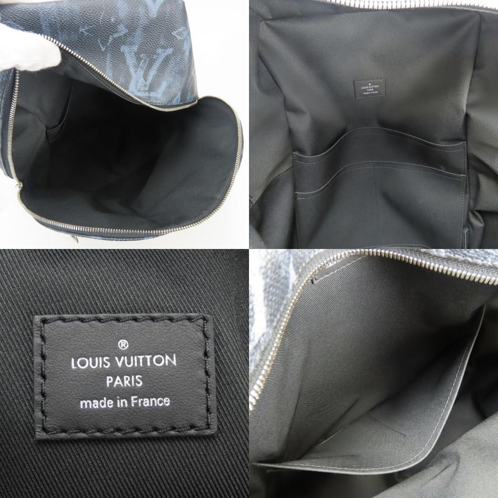 Louis Vuitton Backpack Discovery Limited Collection Monogram Pastel Noir Gray — view 7